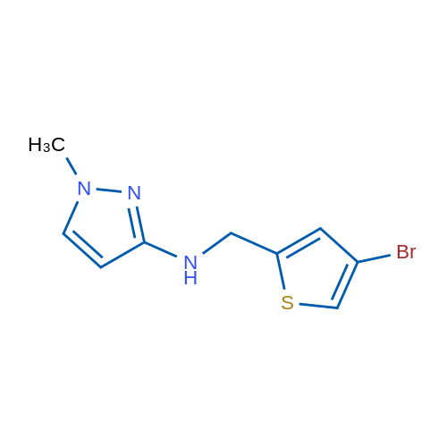 N-[(4-Bromothiophen-2-yl)methyl]-1-methyl-1H-pyrazol-3-amine 1g