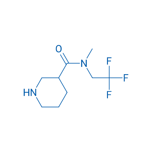 N-Methyl-N-(2,2,2-trifluoroethyl)piperidine-3-carboxamide 1g
