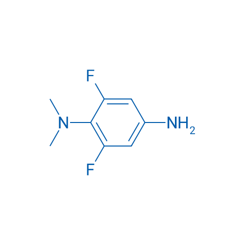 2,6-Difluoro-N1,N1-dimethylbenzene-1,4-diamine 250mg