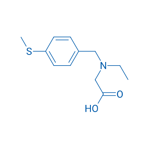 2-(Ethyl(4-(methylthio)benzyl)amino)acetic acid 1g