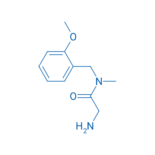 2-Amino-N-(2-methoxybenzyl)-N-methylacetamide 1g