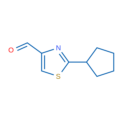 2-Cyclopentylthiazole-4-carbaldehyde 1g