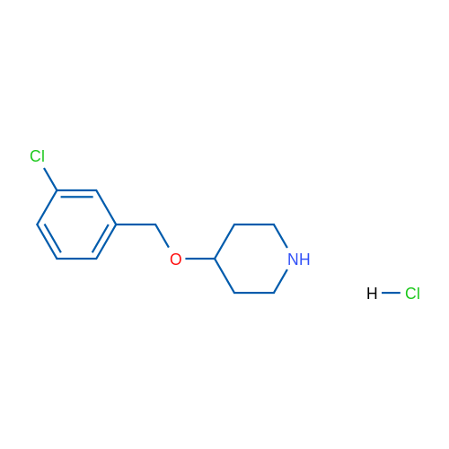 4-((3-Chlorobenzyl)oxy)piperidine hydrochloride 5g