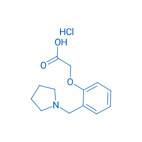 2-(2-(Pyrrolidin-1-ylmethyl)phenoxy)acetic acid hydrochloride 5g