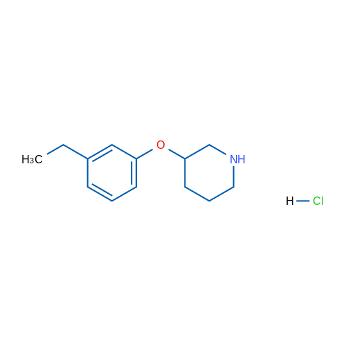 3-(3-Ethylphenoxy)piperidine hydrochloride 5g