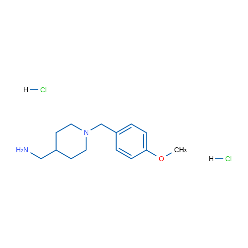 (1-(4-Methoxybenzyl)piperidin-4-yl)methanamine dihydrochloride 1g