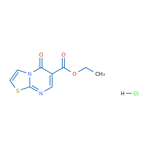 Ethyl 5-oxo-5H-thiazolo[3,2-a]pyrimidine-6-carboxylate hydrochloride 1g