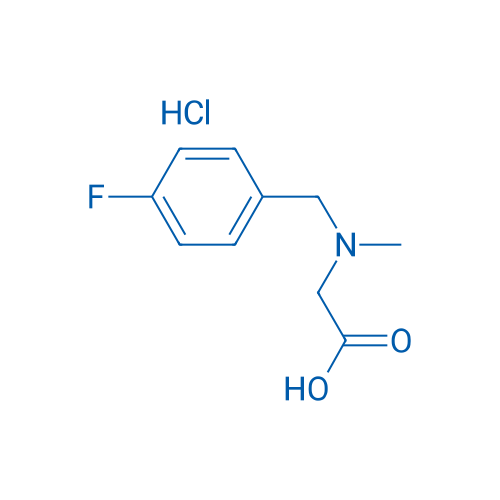 2-((4-Fluorobenzyl)(methyl)amino)acetic acid hydrochloride 5g