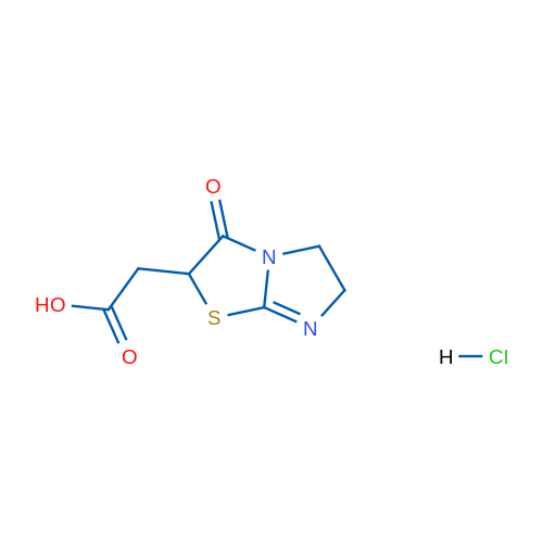 2-(3-Oxo-2,3,5,6-tetrahydroimidazo[2,1-b]thiazol-2-yl)acetic acid hydrochloride 5g