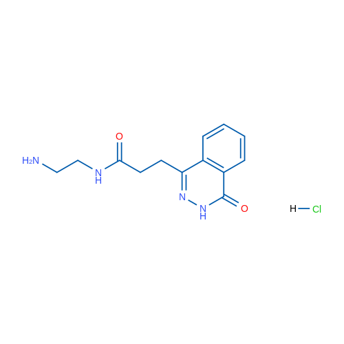 N-(2-Aminoethyl)-3-(4-oxo-3,4-dihydrophthalazin-1-yl)propanamide hydrochloride 1g