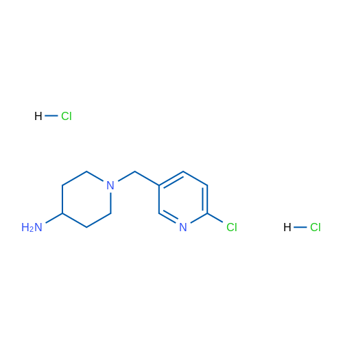 1-((6-Chloropyridin-3-yl)methyl)piperidin-4-amine dihydrochloride 1g