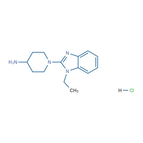 1-(1-Ethyl-1H-benzo[d]imidazol-2-yl)piperidin-4-amine hydrochloride 1g