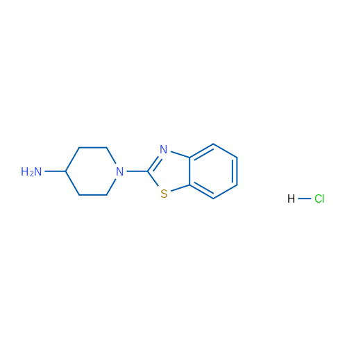 1-(Benzo[d]thiazol-2-yl)piperidin-4-amine hydrochloride 1g