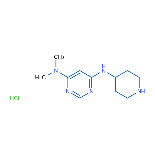 N4,N4-Dimethyl-N6-(piperidin-4-yl)pyrimidine-4,6-diamine hydrochloride 1g