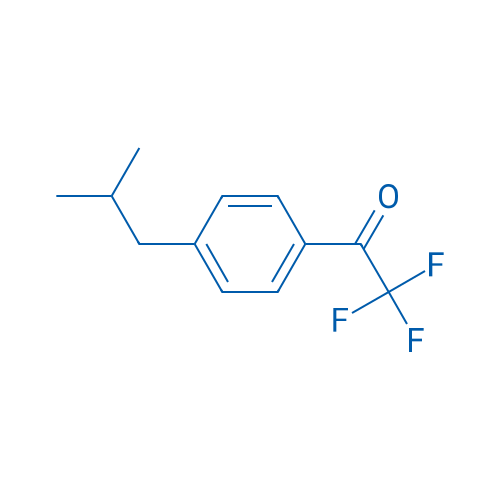 2,2,2-Trifluoro-1-(4-isobutylphenyl)ethanone 1g