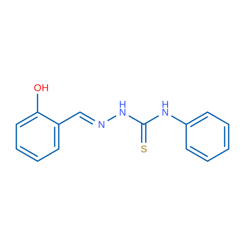 3-[(E)-[(2-Hydroxyphenyl)methylidene]amino]-1-phenylthiourea 1g