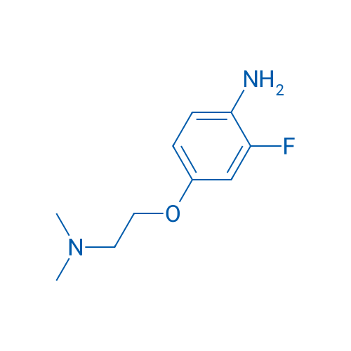 4-(2-(Dimethylamino)ethoxy)-2-fluoroaniline 250mg