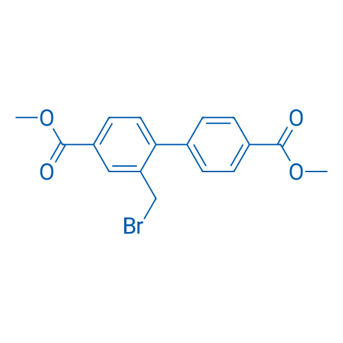 Dimethyl 2-(bromomethyl)-[1,1'-biphenyl]-4,4'-dicarboxylate 100mg