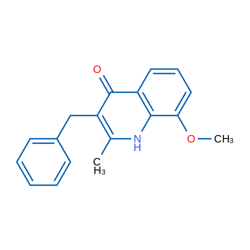 3-Benzyl-8-methoxy-2-methylquinolin-4(1H)-one 1g