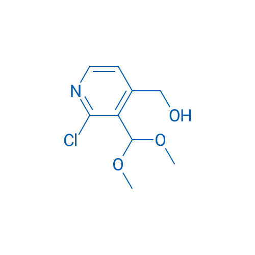 (2-Chloro-3-(dimethoxymethyl)pyridin-4-yl)methanol 1g