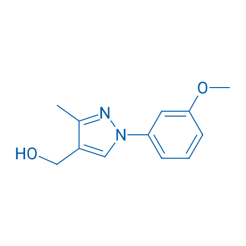 [1-(3-Methoxyphenyl)-3-methyl-1H-pyrazol-4-yl]methanol 1g