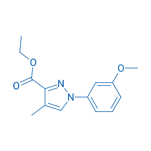 Ethyl 1-(3-methoxyphenyl)-4-methyl-1H-pyrazole-3-carboxylate 1g