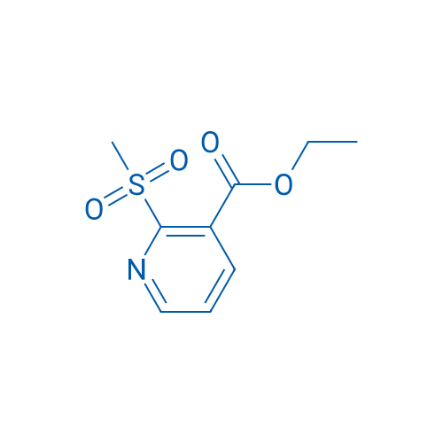 Ethyl 2-(methylsulfonyl)nicotinate 250mg