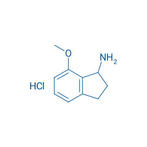 7-Methoxy-2,3-dihydro-1H-inden-1-amine hydrochloride 100mg