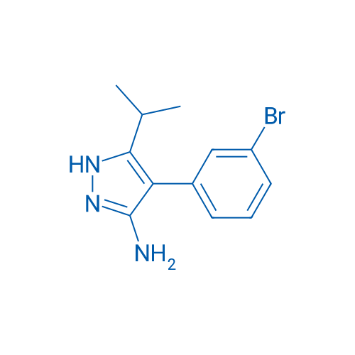4-(3-Bromophenyl)-5-(propan-2-yl)-1H-pyrazol-3-amine 1g