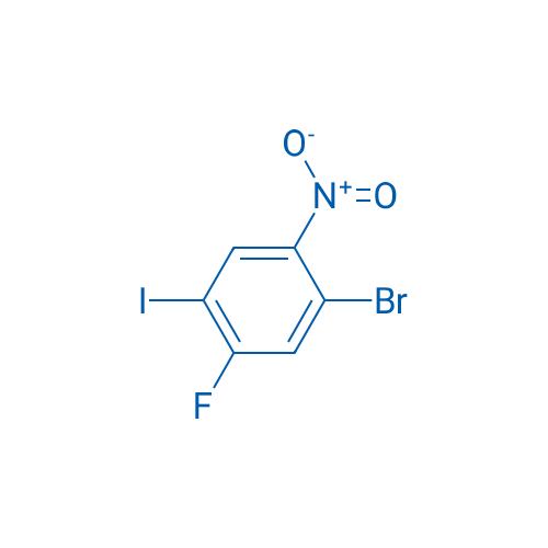 1-Bromo-5-fluoro-4-iodo-2-nitrobenzene 250mg