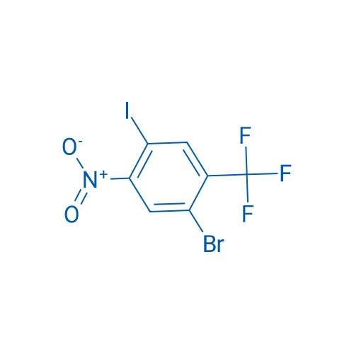 1-Bromo-4-iodo-5-nitro-2-(trifluoromethyl)benzene 100mg