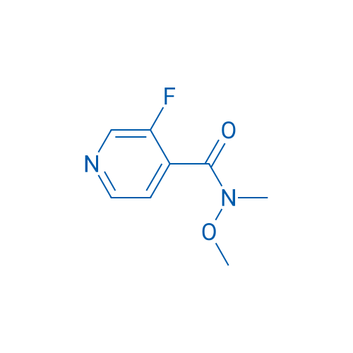 3-Fluoro-N-methoxy-N-methylisonicotinamide 1g