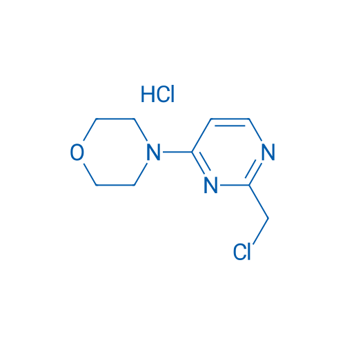 4-(2-(Chloromethyl)pyrimidin-4-yl)morpholine hydrochloride 250mg