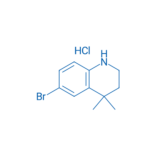 6-Bromo-4,4-dimethyl-1,2,3,4-tetrahydroquinoline hydrochloride 250mg