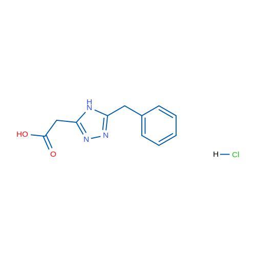 (5-Benzyl-4H-[1,2,4]triazol-3-yl)-acetic acid hydrochloride 1g