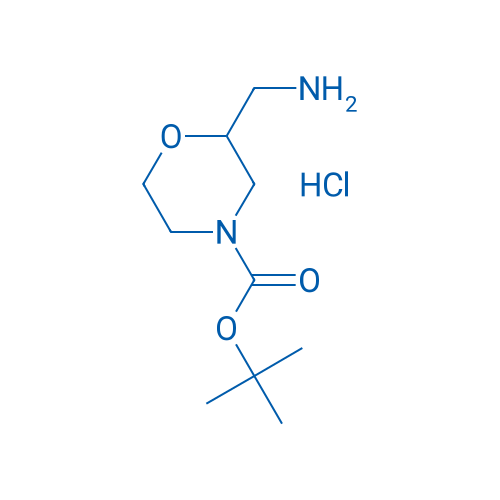 tert-Butyl 2-(aminomethyl)morpholine-4-carboxylate hydrochloride 1g
