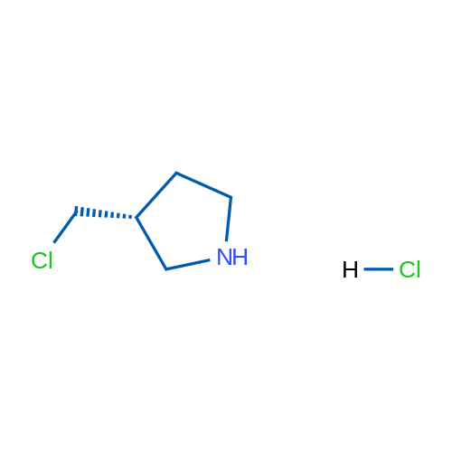 3(R)-Chloromethyl-pyrrolidine hydrochloride 1g