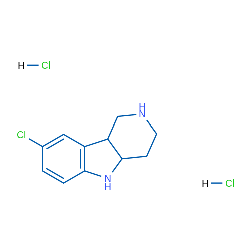 8-Chloro-2,3,4,4a,5,9b-hexahydro-1H-pyrido[4,3-b]indole dihydrochloride 1g