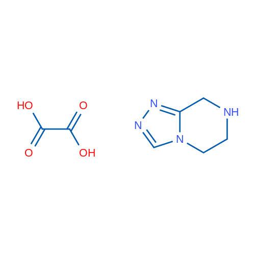 5,6,7,8-Tetrahydro-[1,2,4]triazolo[4,3-a]pyrazine oxalate 1g