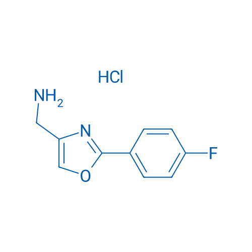 (2-(4-Fluorophenyl)oxazol-4-yl)methanamine hydrochloride 1g