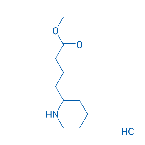 Methyl 4-(piperidin-2-yl)butanoate hydrochloride 250mg