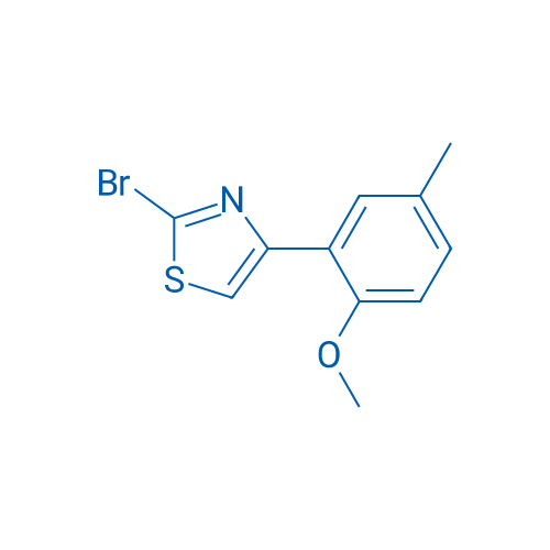 2-Bromo-4-(2-methoxy-5-methylphenyl)thiazole 1g