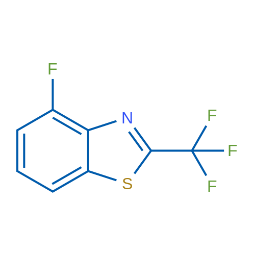 4-Fluoro-2-(trifluoromethyl)benzo[d]thiazole 1g