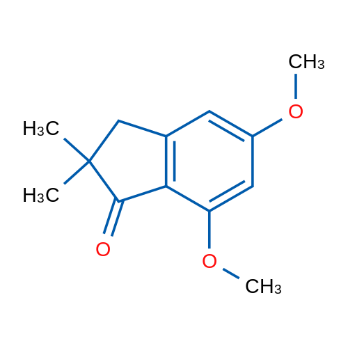 5,7-Dimethoxy-2,2-dimethyl-2,3-dihydro-1H-inden-1-one 1g