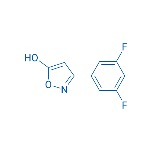 3-(3,5-Difluorophenyl)isoxazol-5-ol 250mg