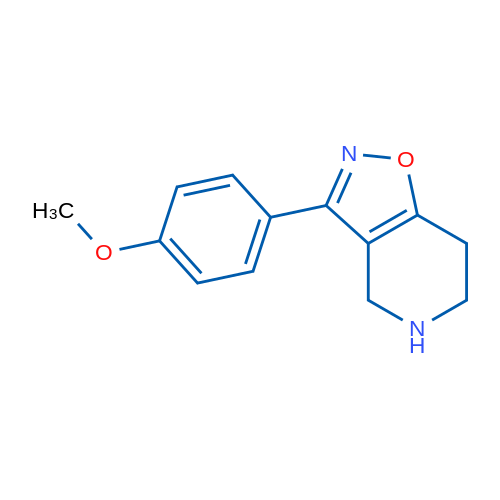 3-(4-Methoxyphenyl)-4,5,6,7-tetrahydroisoxazolo[4,5-c]pyridine 1g
