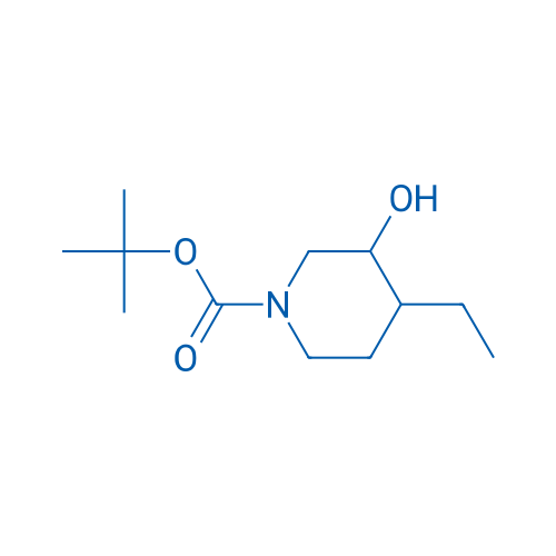 tert-Butyl 4-ethyl-3-hydroxypiperidine-1-carboxylate 1g