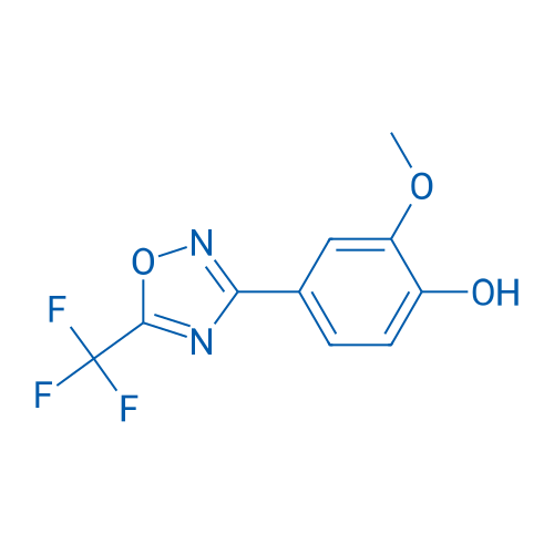 2-methoxy-4-[5-(trifluoromethyl)-1,2,4-oxadiazol-3-yl]phenol 1g