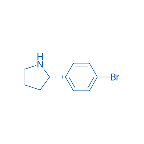 (S)-2-(4-Bromophenyl)pyrrolidine 250mg