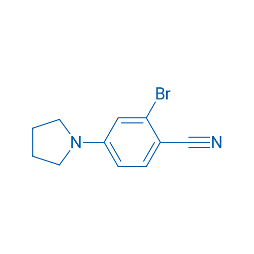 2-Bromo-4-(pyrrolidin-1-yl)benzonitrile 1g